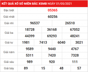 Dự đoán soi cầu miền bắc 02-05-2021
