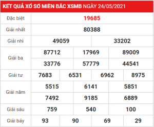 Dự đoán soi cầu miền bắc 24-05-2021