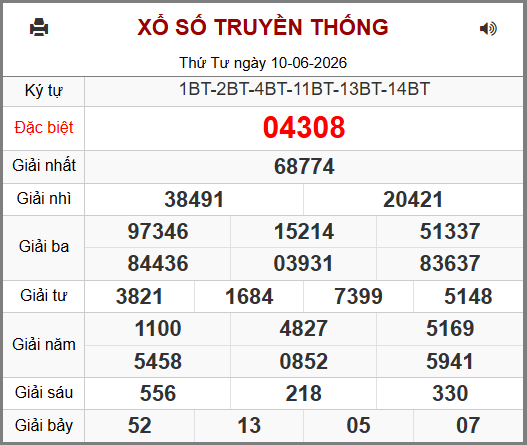 Soi cầu XSMB 11-06-2026