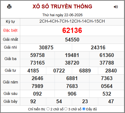 Soi cầu XSMB 23-06-2026