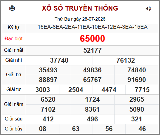 Soi cầu XSMB 29-07-2026