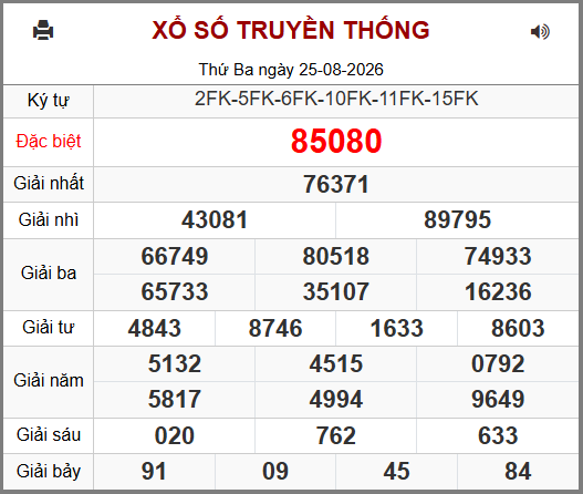 Soi cầu XSMB 26-08-2026